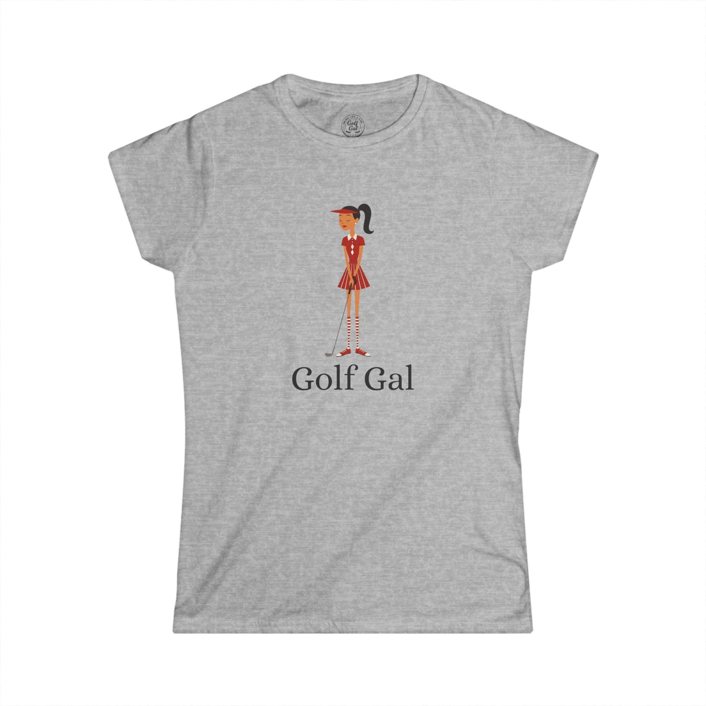 Golf Gal Women's Softstyle Tee Ruby