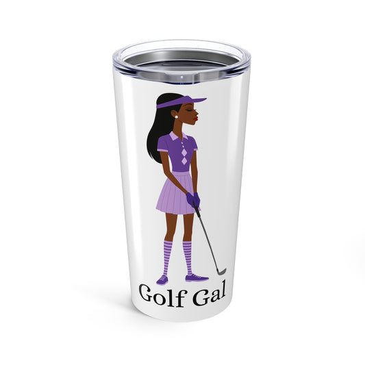 Golf Gal Tumbler 20oz Violet