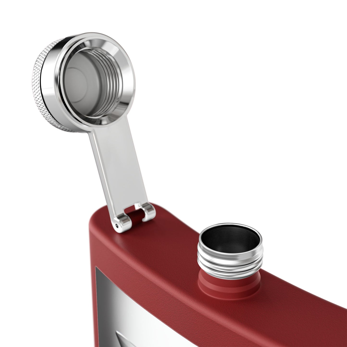 Martini Glass Sleek Stainless Steel Flask