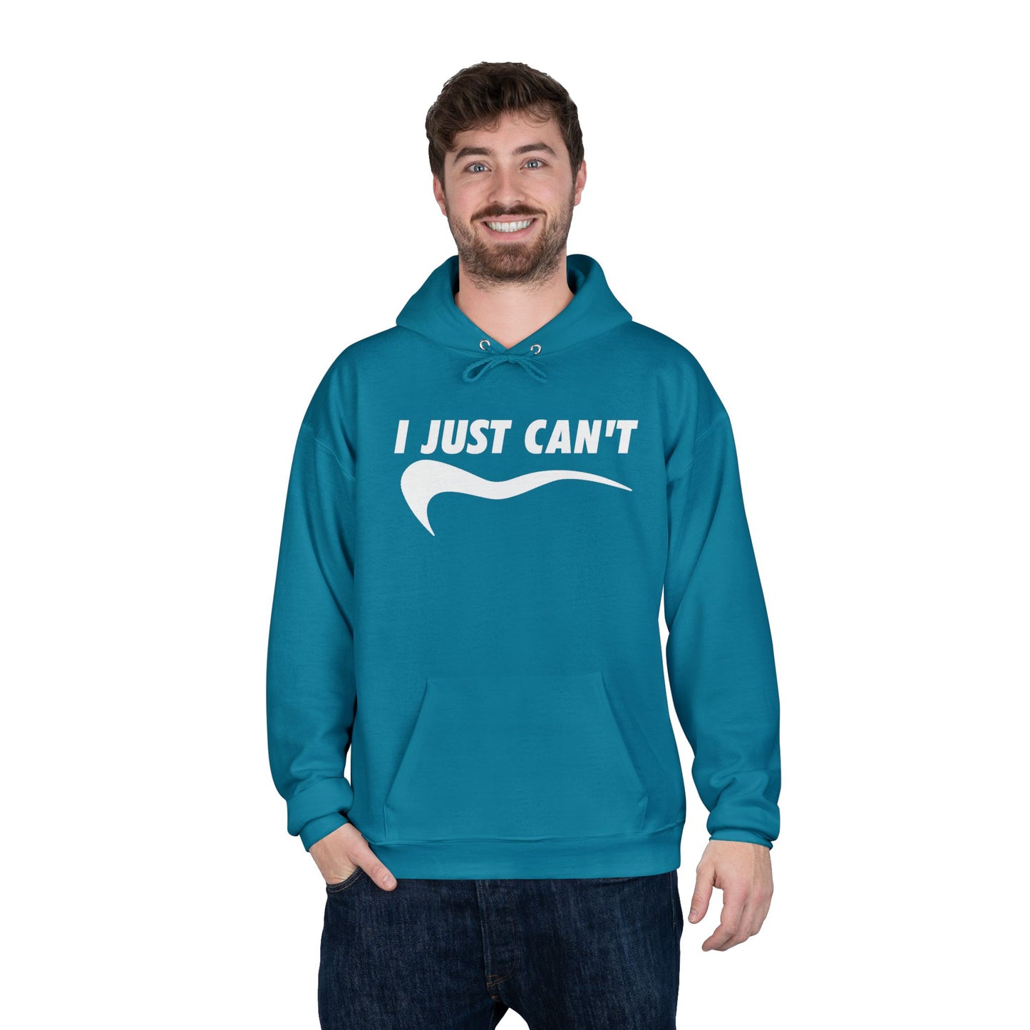 I just Can't Unisex Eco-Friendly Hoodie