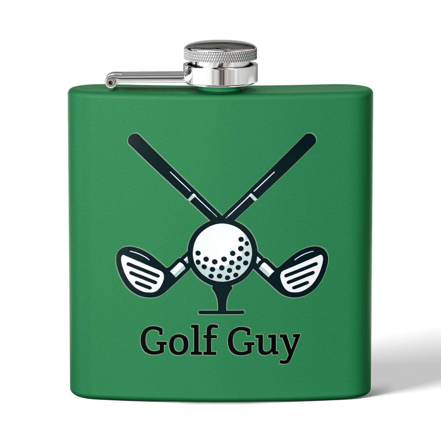 Golf Guy Sleek Stainless Steel Flask