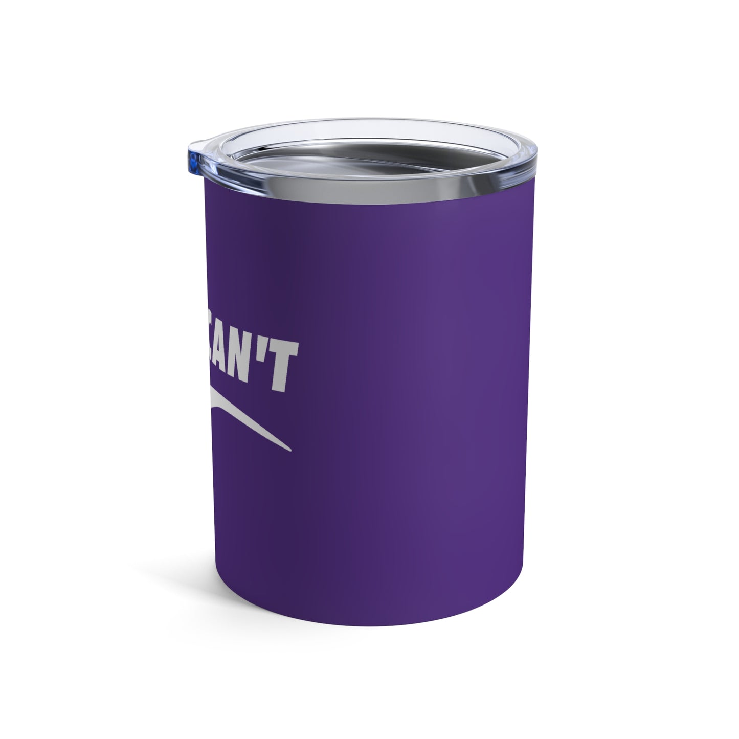Purple I Just Can't Whiskey/Wine Tumbler