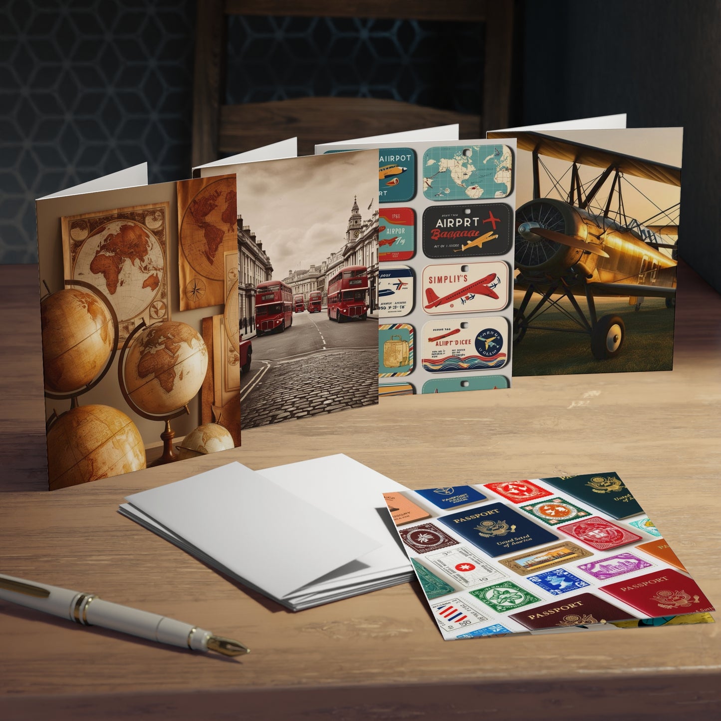 travel Greeting Cards (5-Pack)