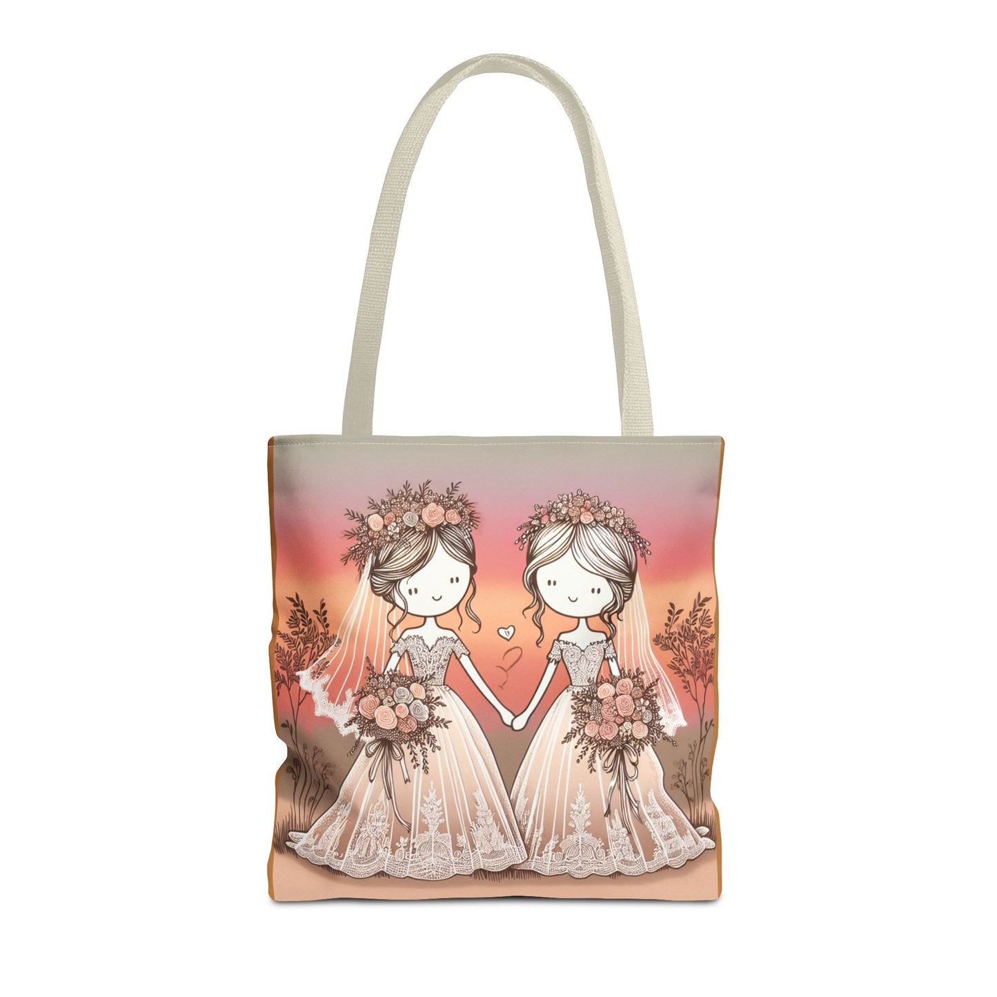bride and bride Tote Bag