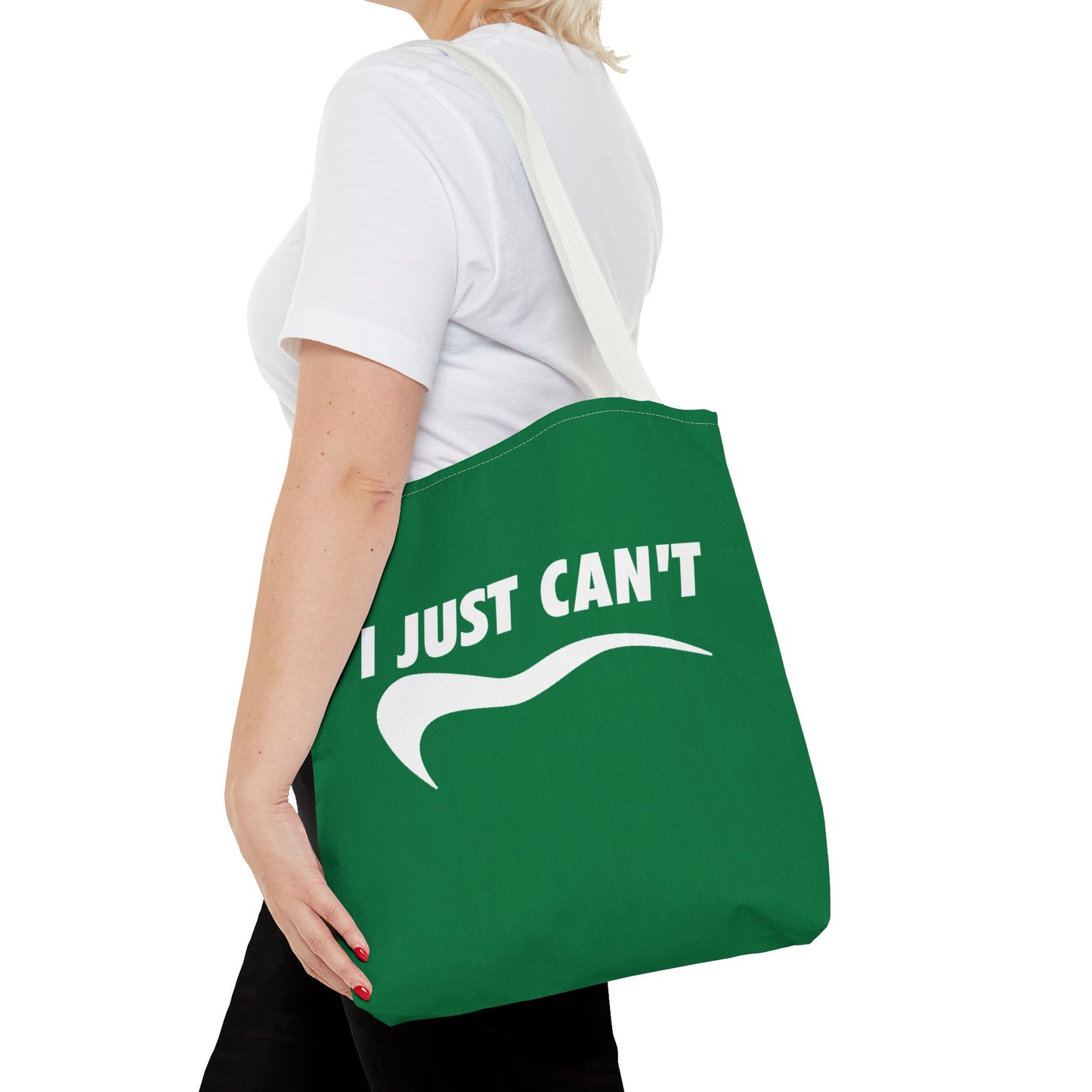 Green I just can't Tote Bag