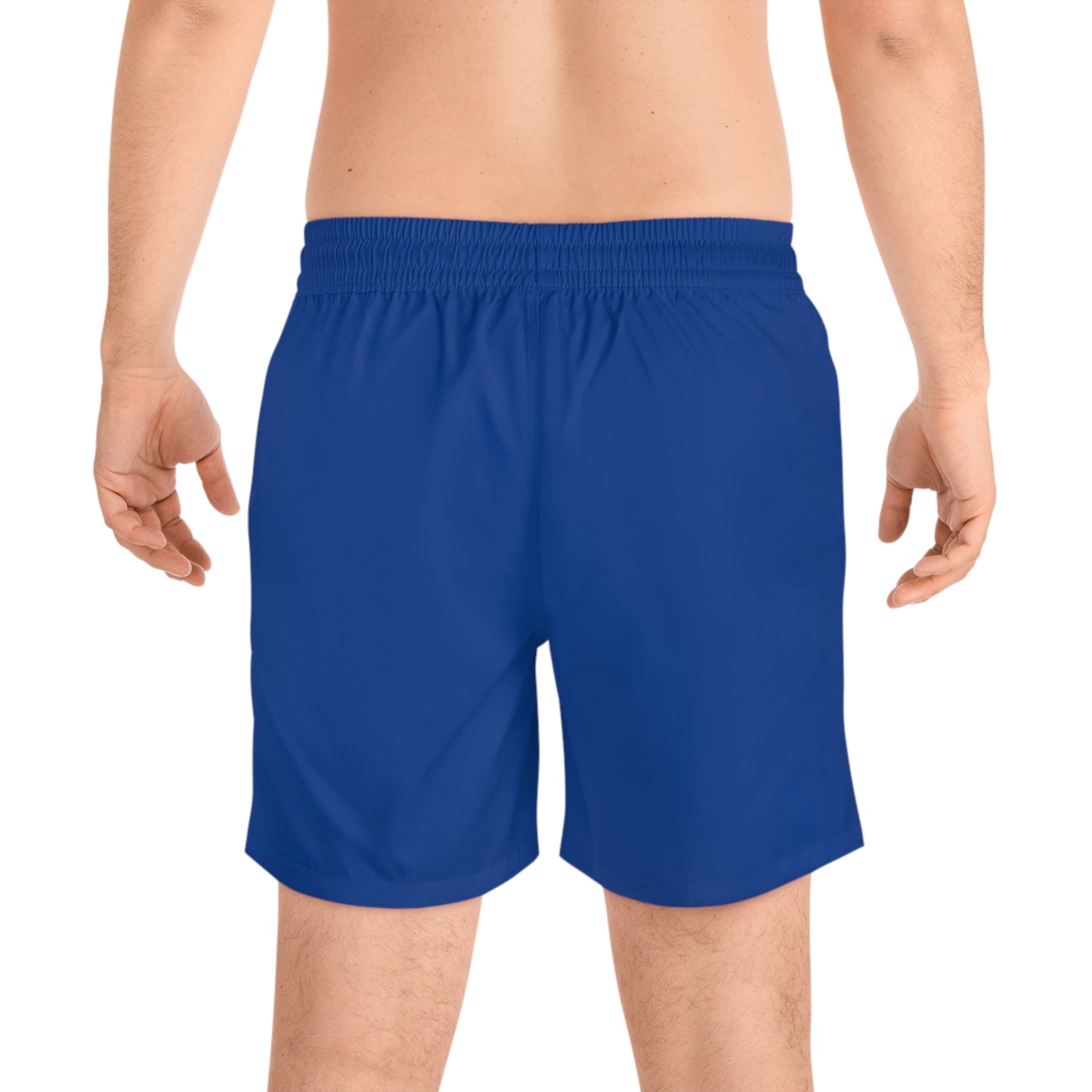 navy I just can't Men's Mid-Length Swim Shorts