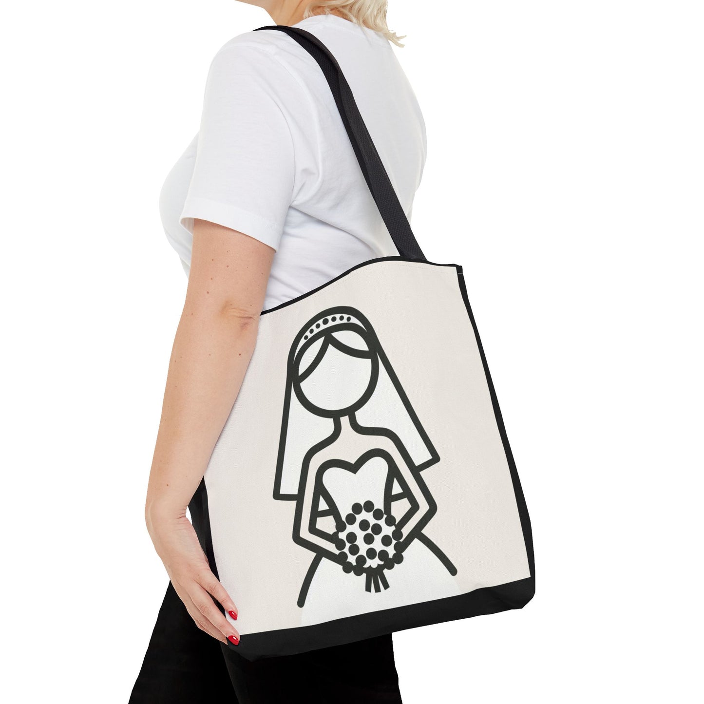 romantic bride Tote Bag