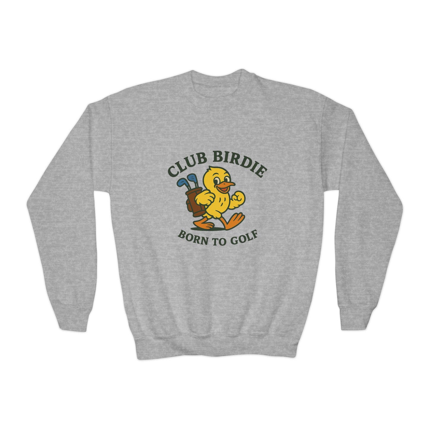 Club Birdie Born to Golf Youth Crewneck Sweatshirt