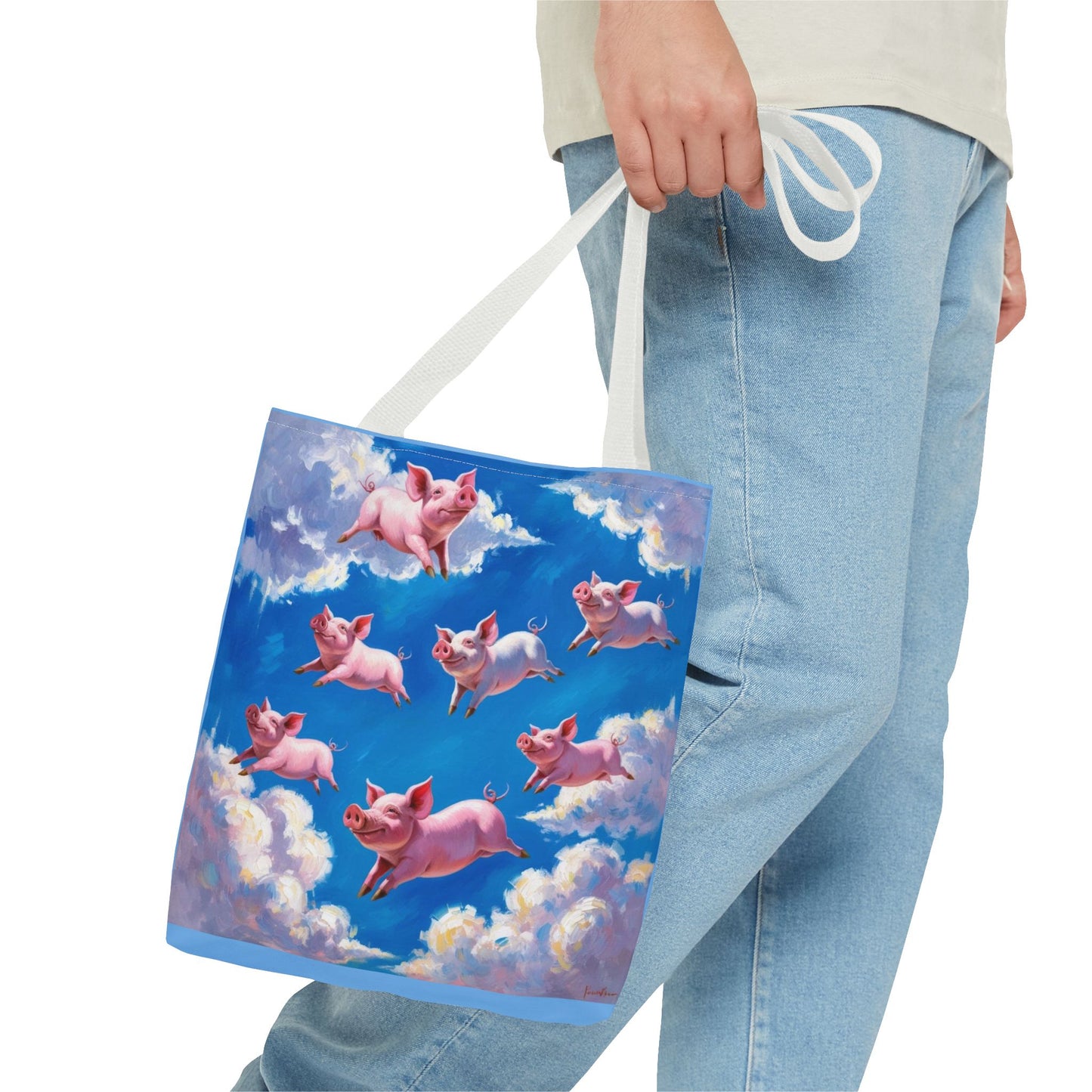 flying pigs Tote Bag