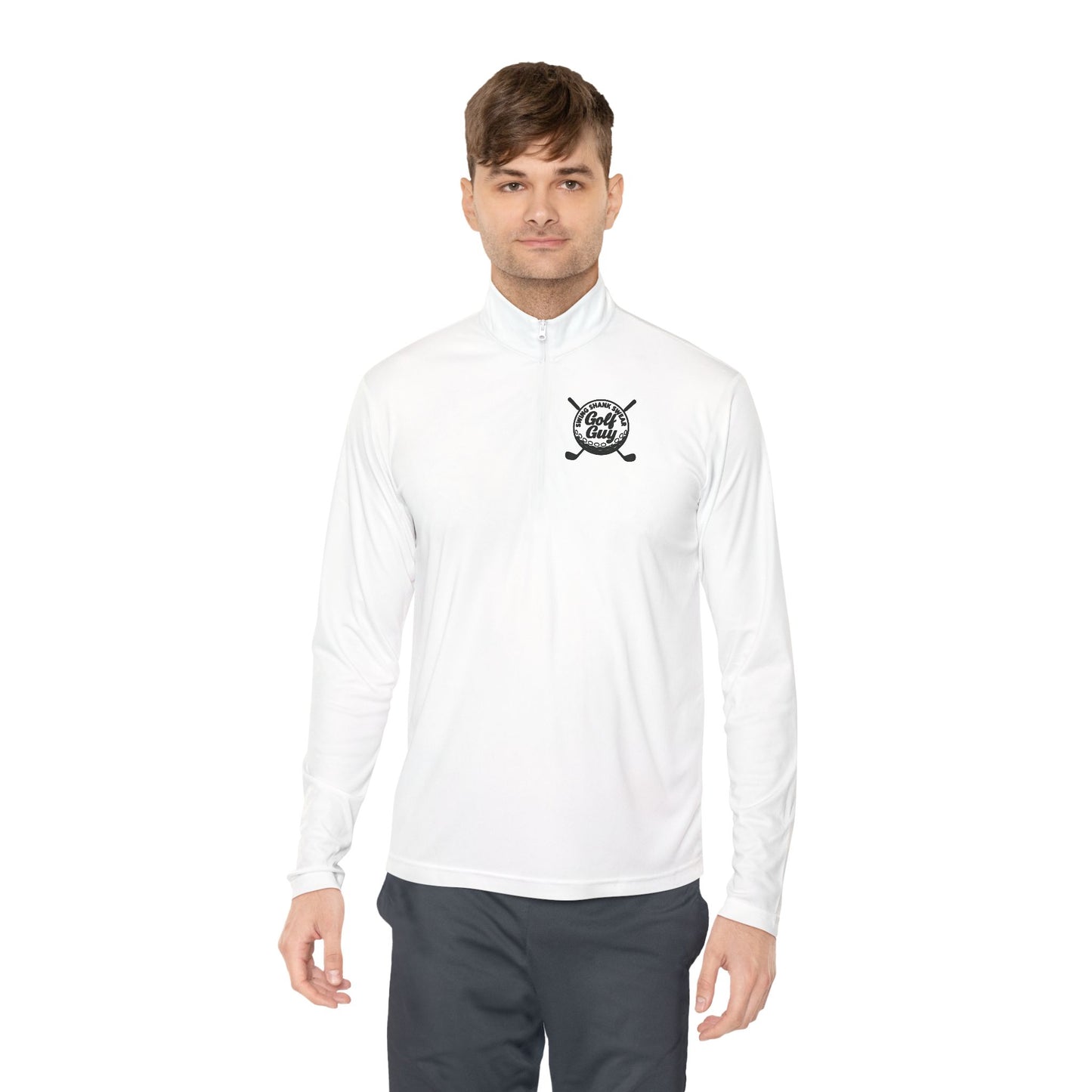 Golf Guy Swing Shank Swear Quarter-Zip Pullover