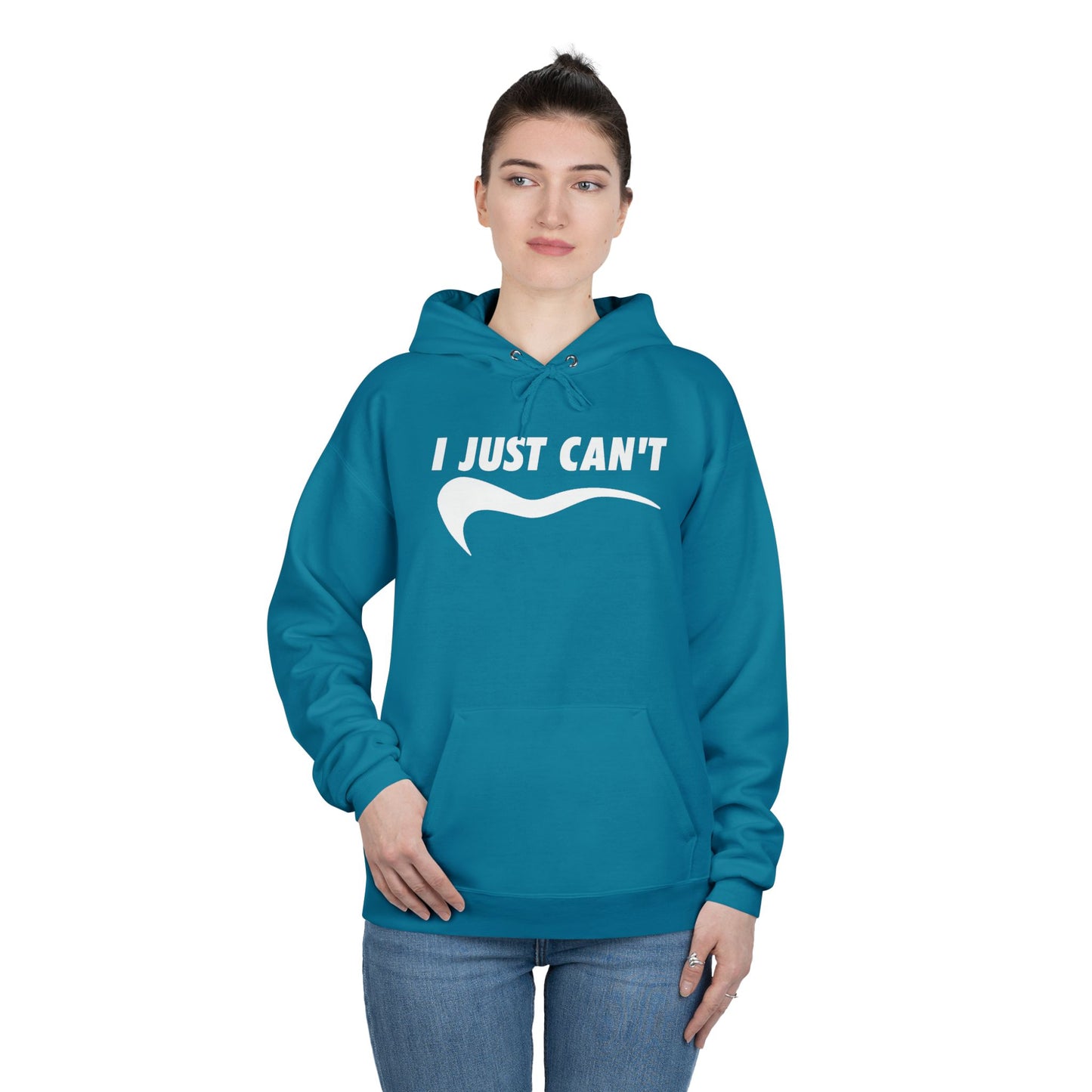 I just Can't Unisex Eco-Friendly Hoodie