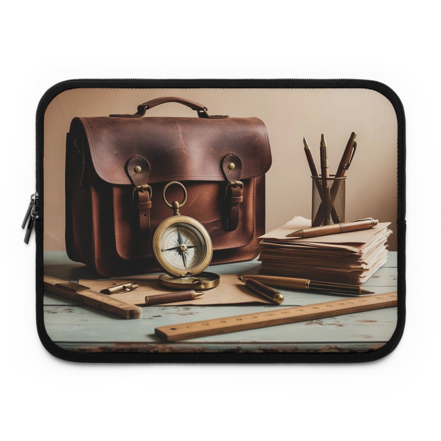 vintage school supplies/professor Laptop Sleeve