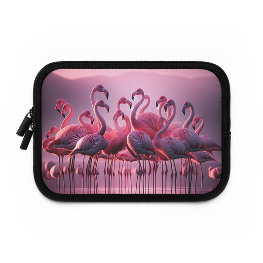 pink flamingos Laptop Sleeve