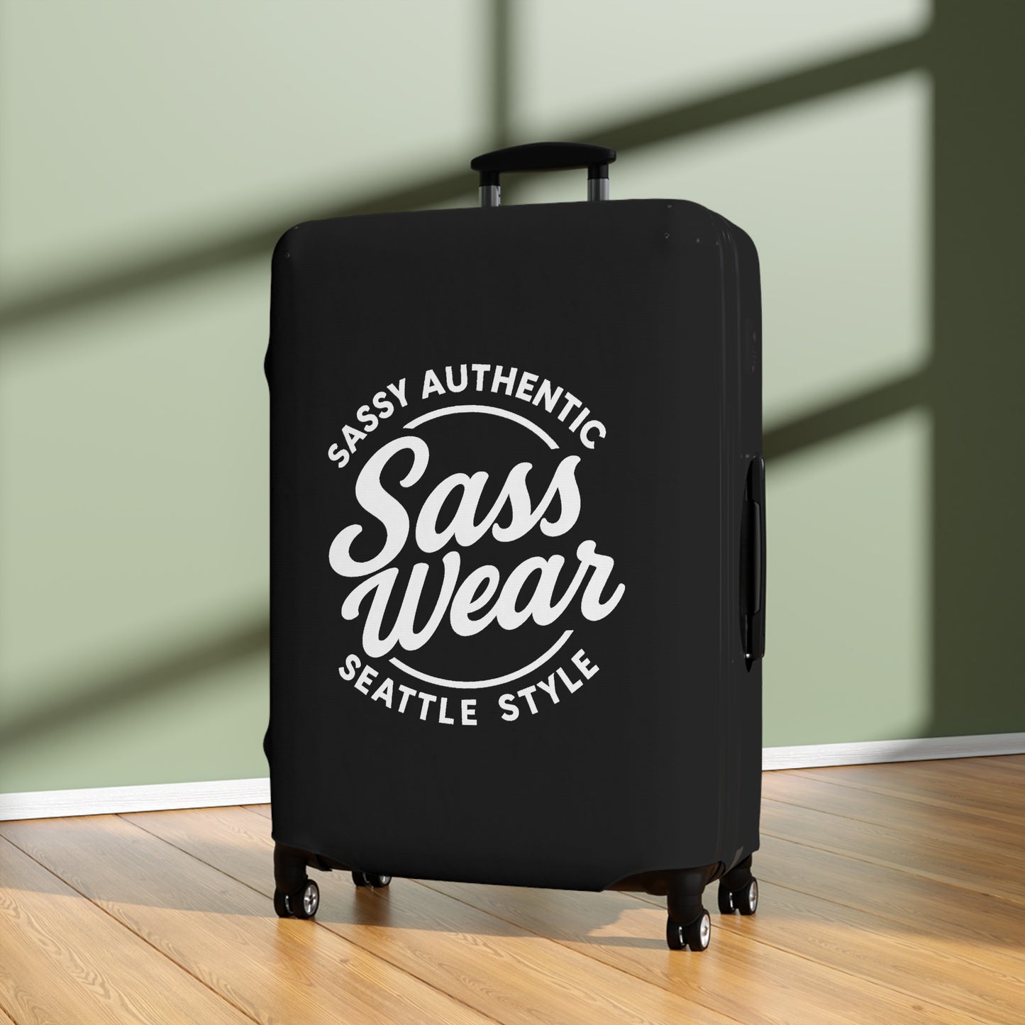 Sass Wear Luggage Cover Black