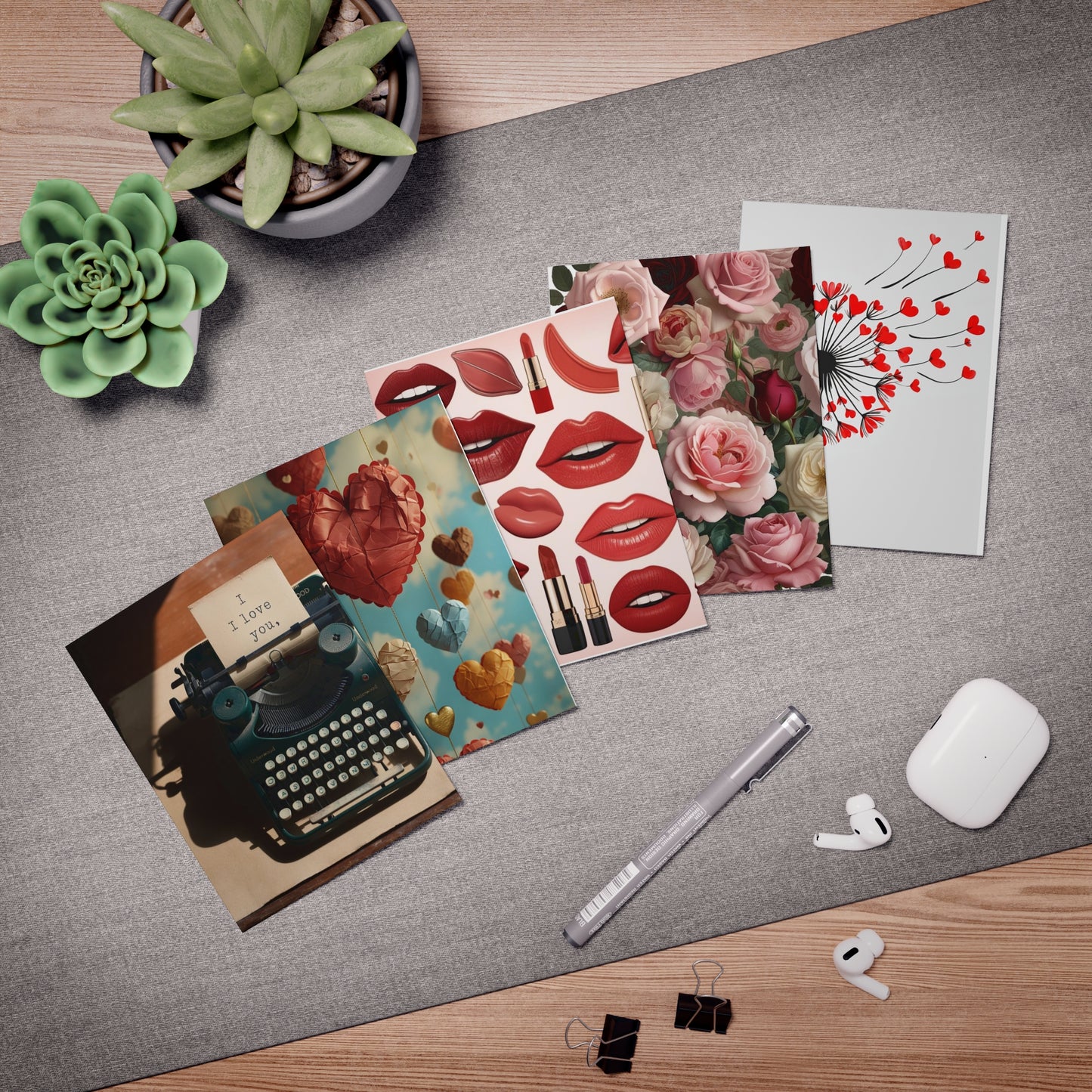 love Greeting Cards (5-Pack)