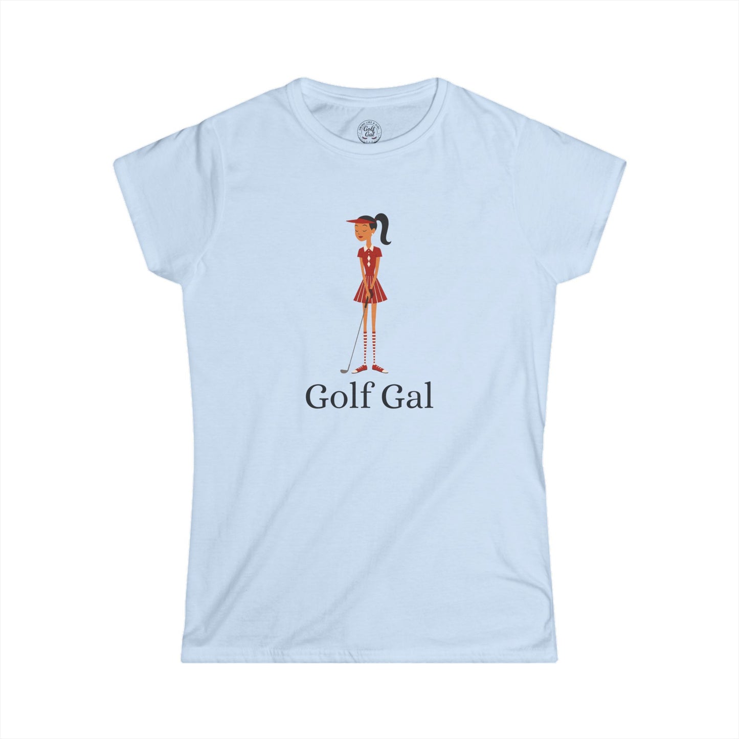 Golf Gal Women's Softstyle Tee Ruby