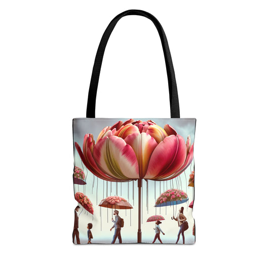 tulip umbrellas Tote Bag