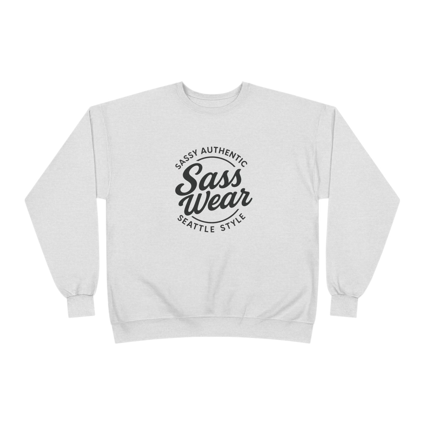 Sass Wear Unisex Eco-Friendly Crewneck Sweatshirt