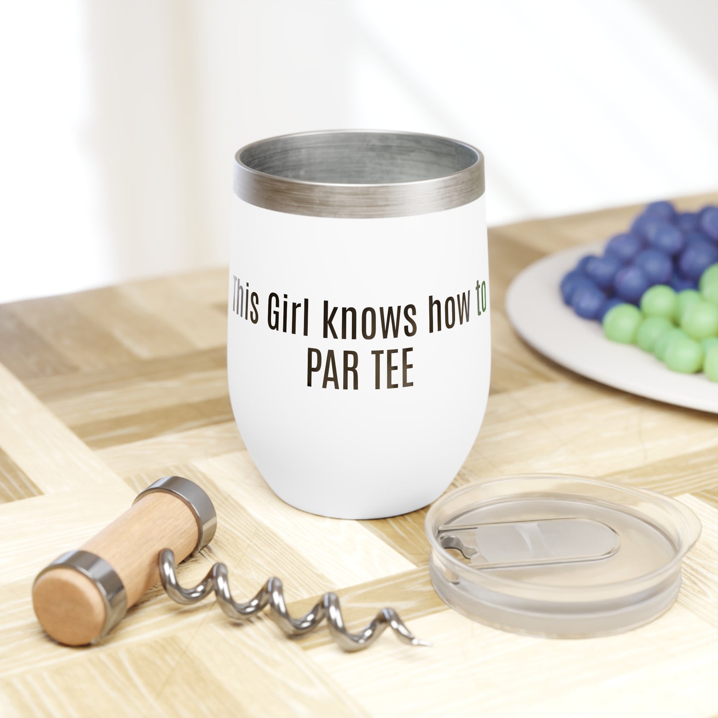 GOLF PAR TEE Chill Wine Tumbler