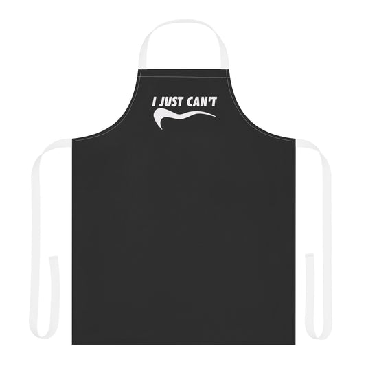 black I just Can't  Apron