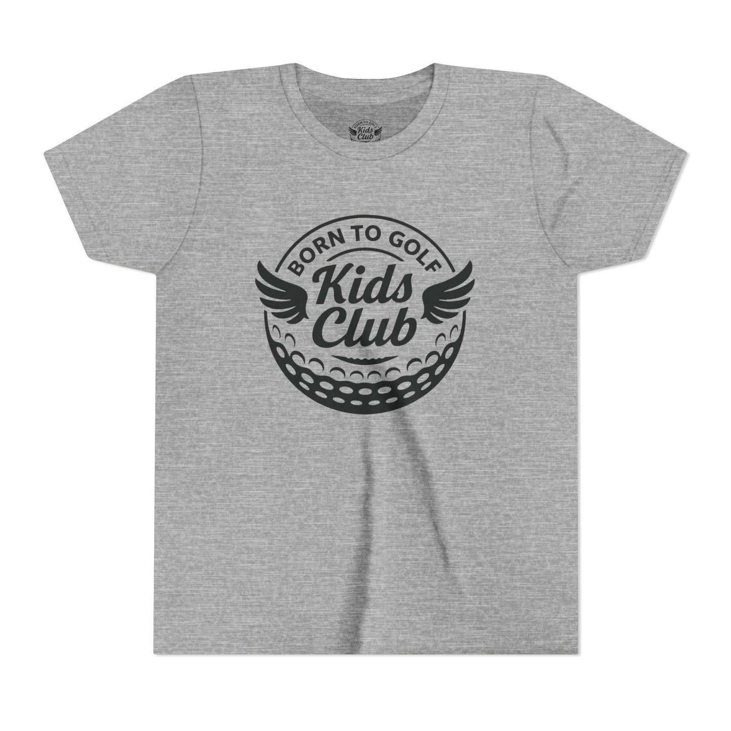 Kids Club Logo Born To Golf Youth Tee