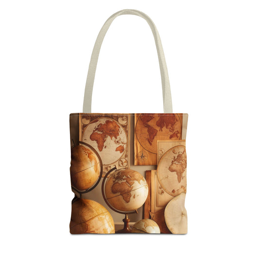 maps and globes Tote Bag