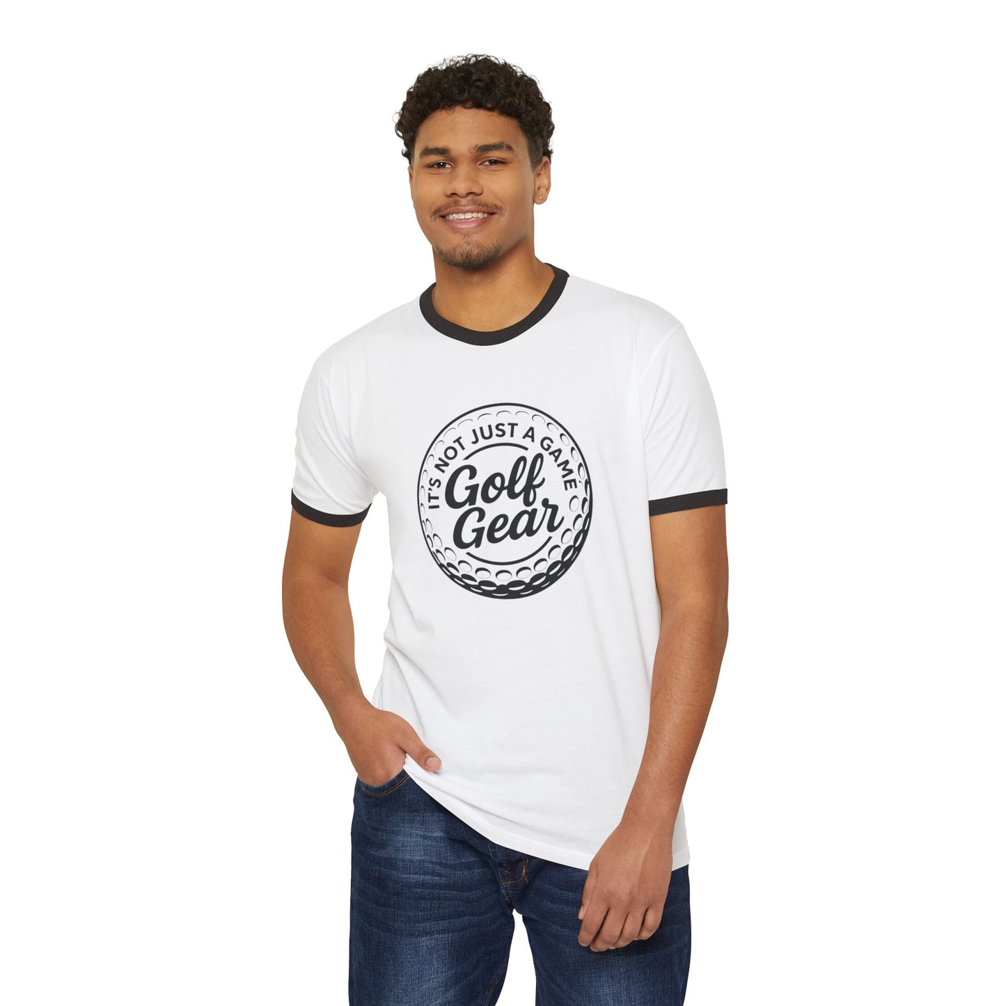 Golf Gear Cotton Ringer T-Shirt