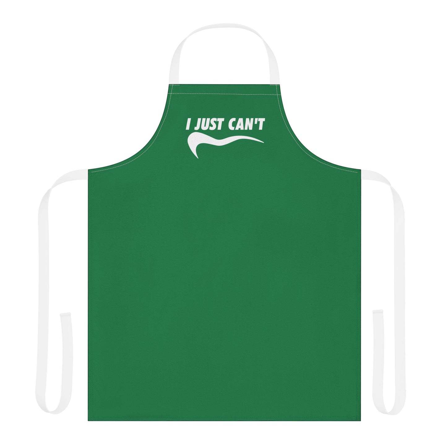 Green I just Can't  Apron