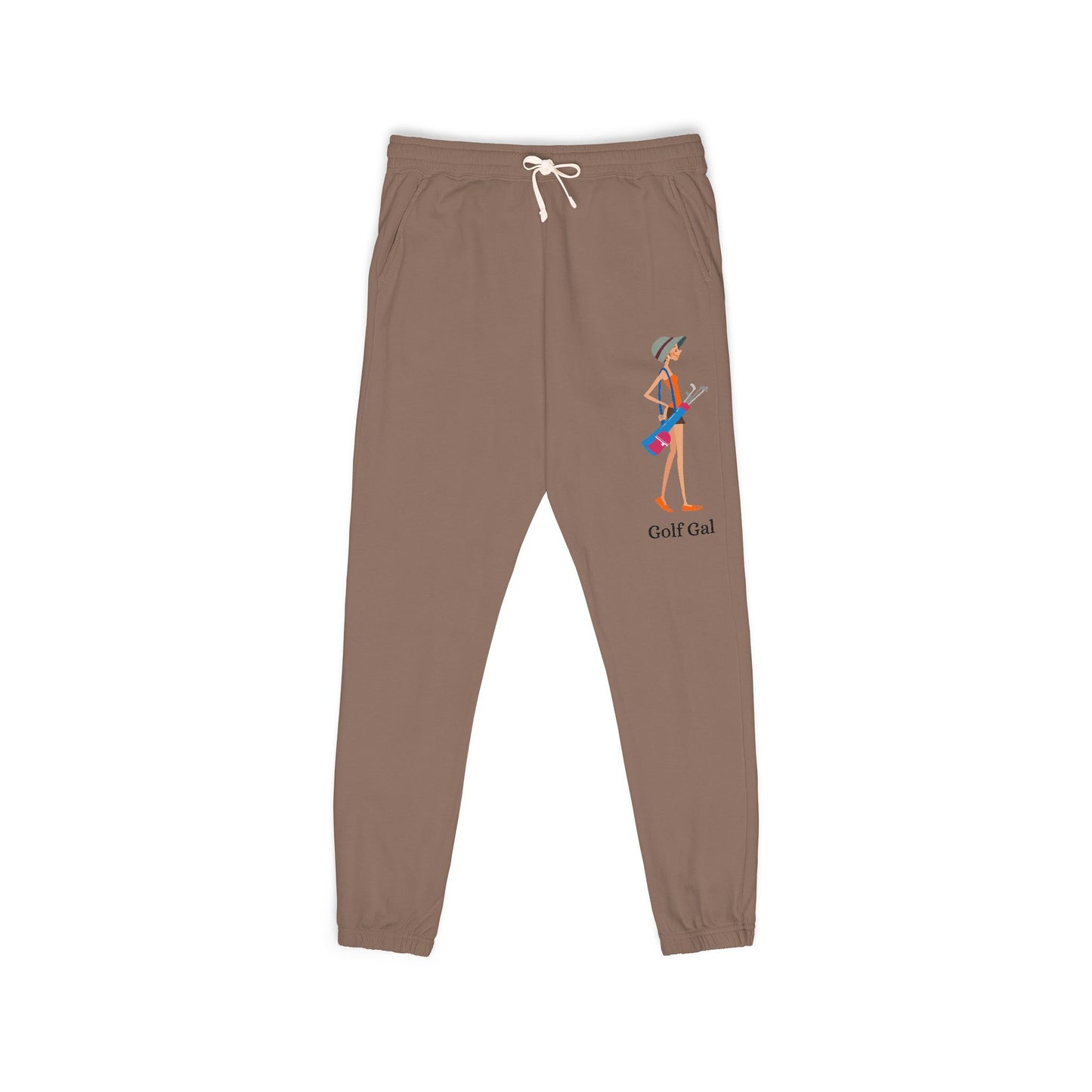 Golf Gal Garment-Dyed Fleece Sweatpants Poppy