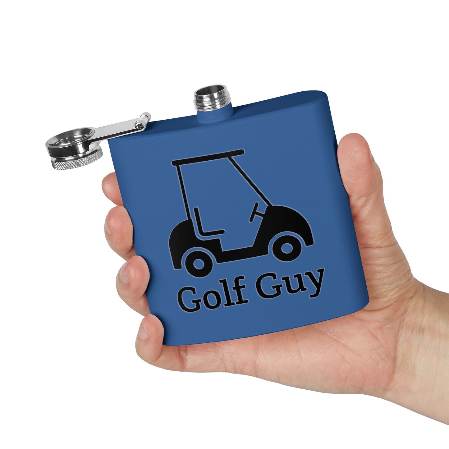 Golf guy cart Sleek Stainless Steel Flask