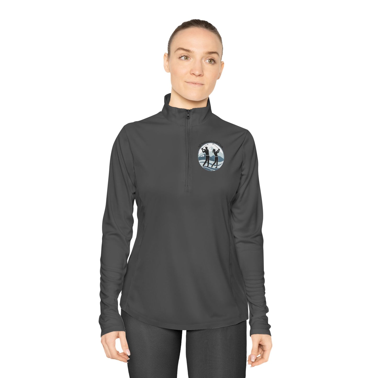 AP couples Ladies Quarter-Zip Pullover