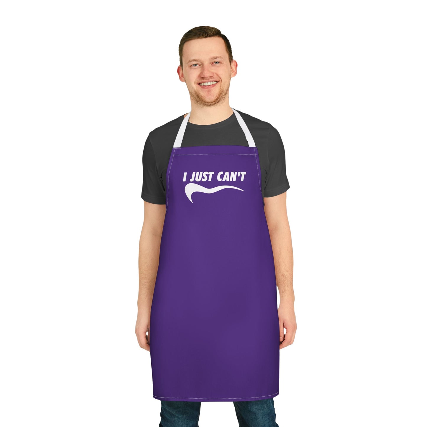 Purple I just Can't  Apron