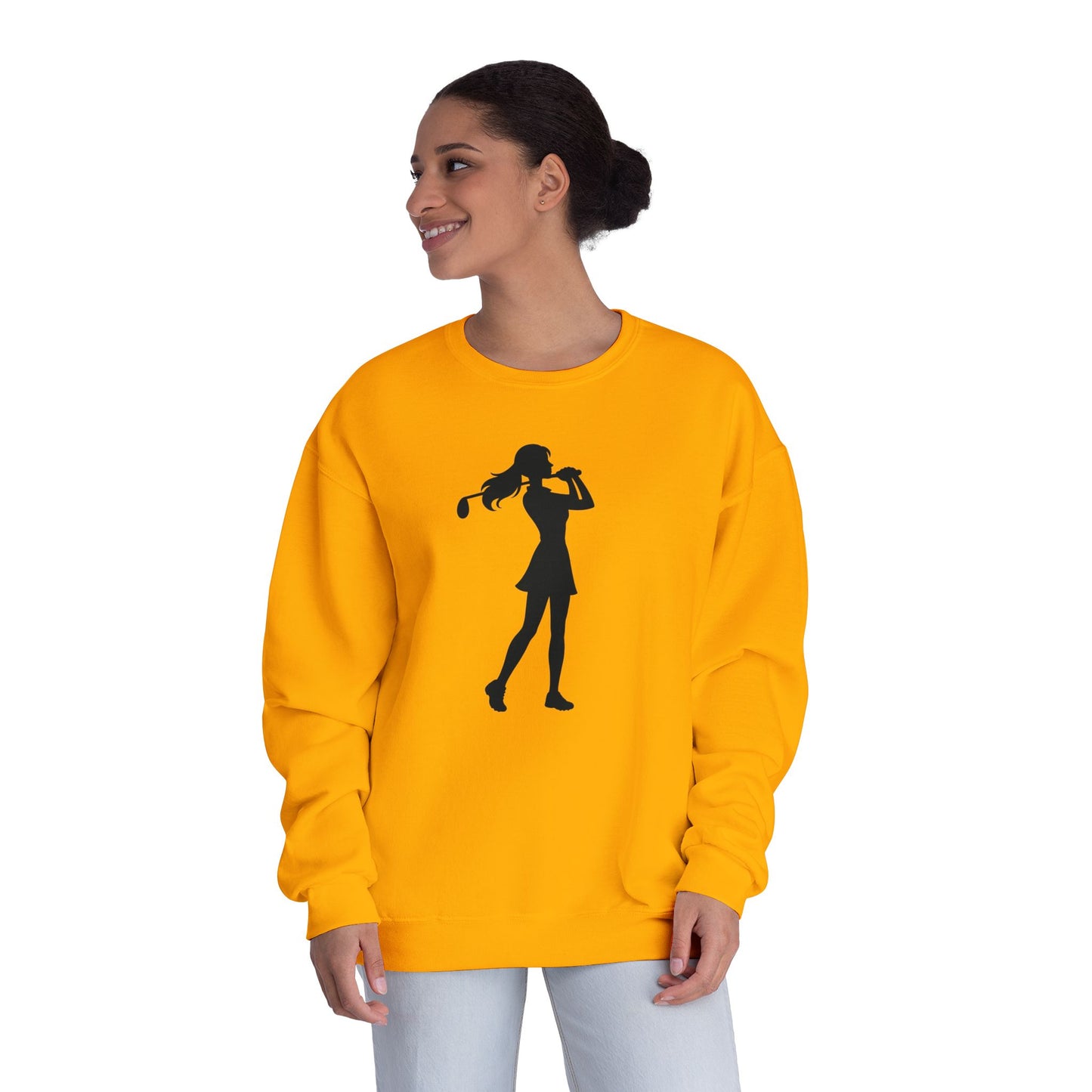 Golf Gal Silhouette Crewneck Sweatshirt