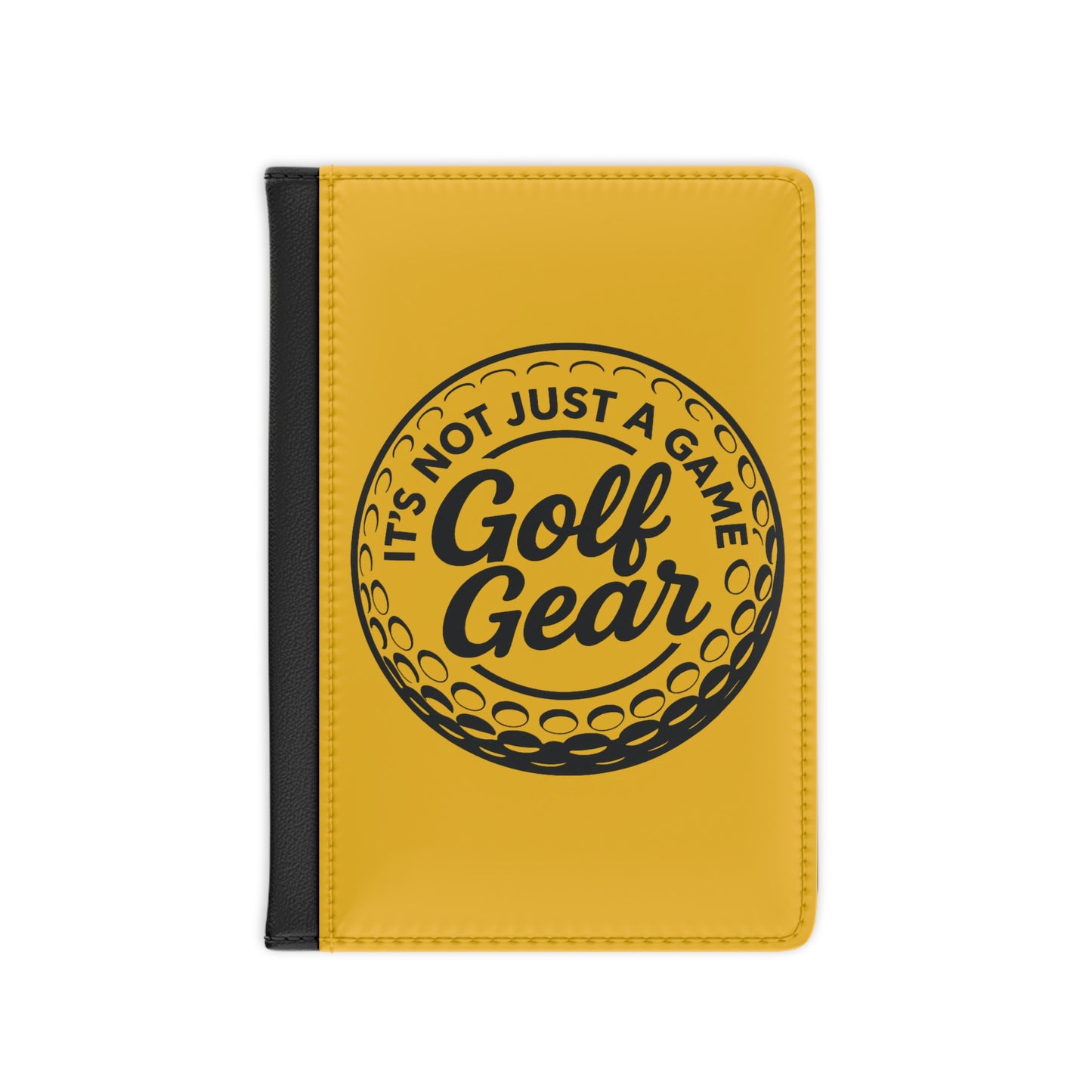 Yellow Golf Gear Passport Cover