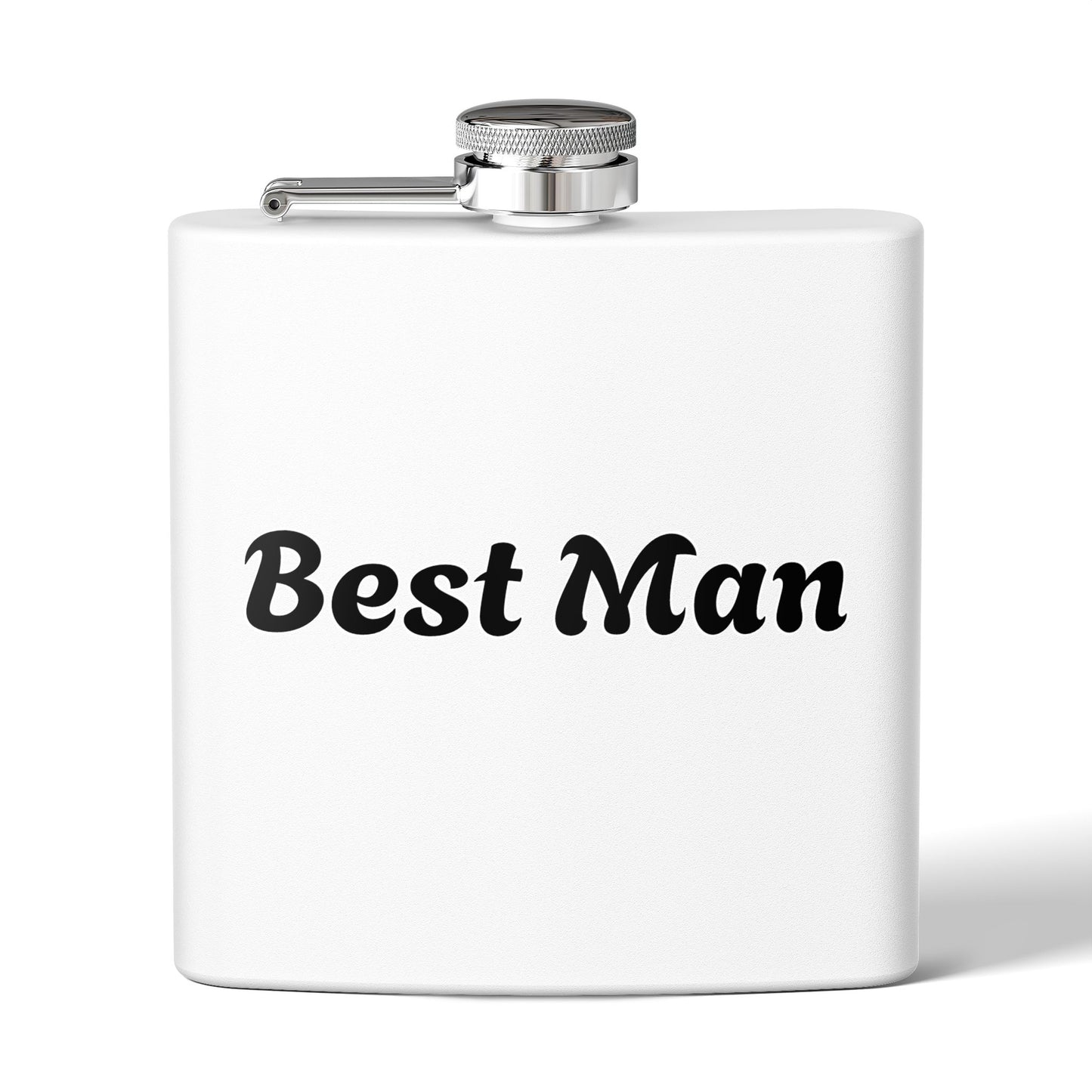 Best Man, Stainless Steel Flask