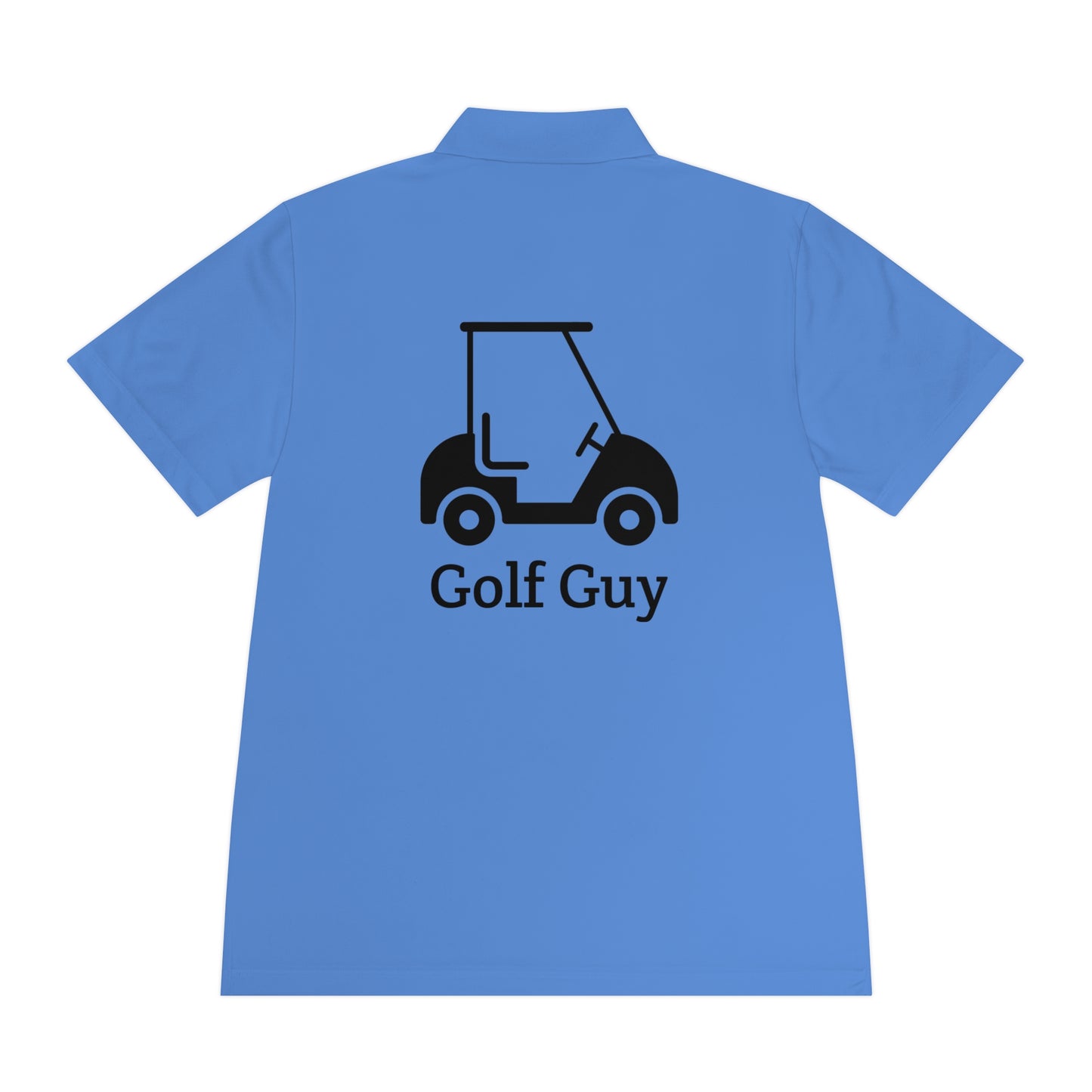 Golf Guy Golf Cart Men's Polo Shirt