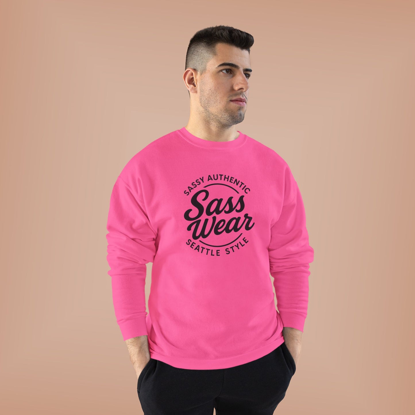 Sass Wear Unisex Eco-Friendly Crewneck Sweatshirt