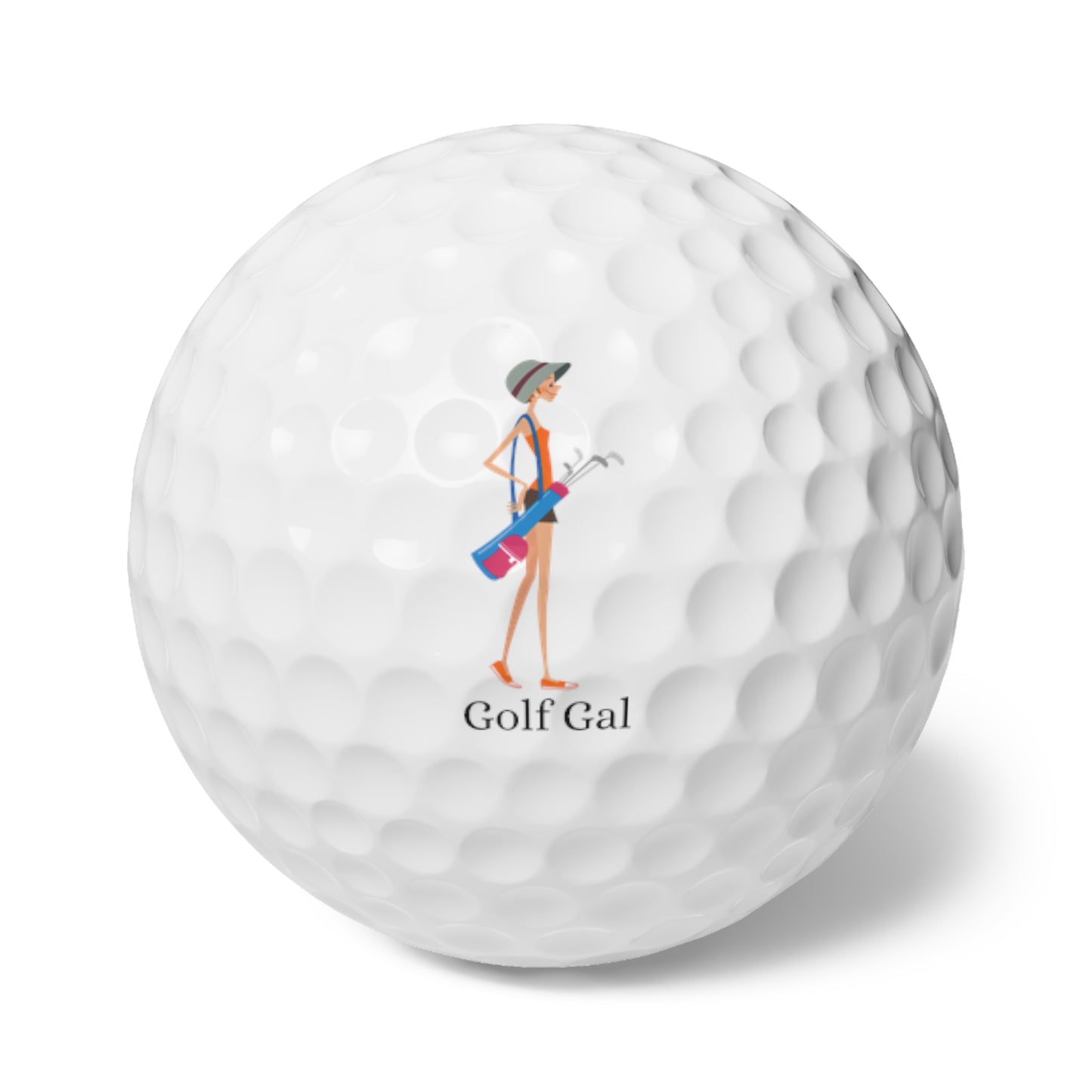 Golf Gal Golf Balls Poppy