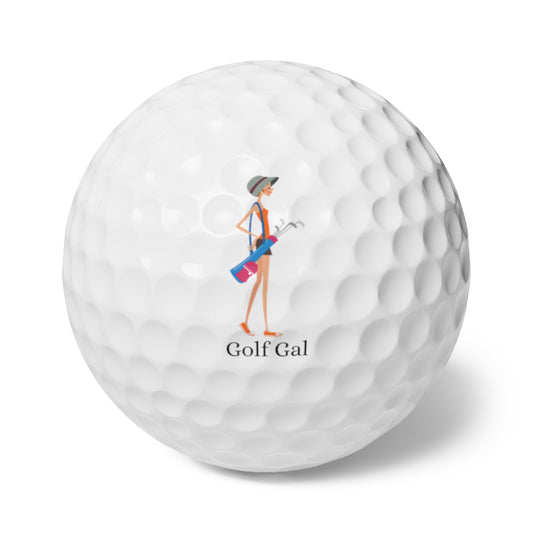 Golf Gal Golf Balls Poppy