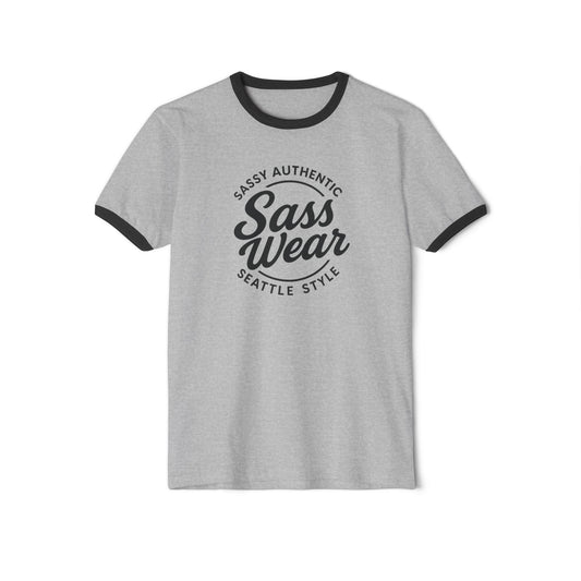 Sass Wear cotton ringer tee