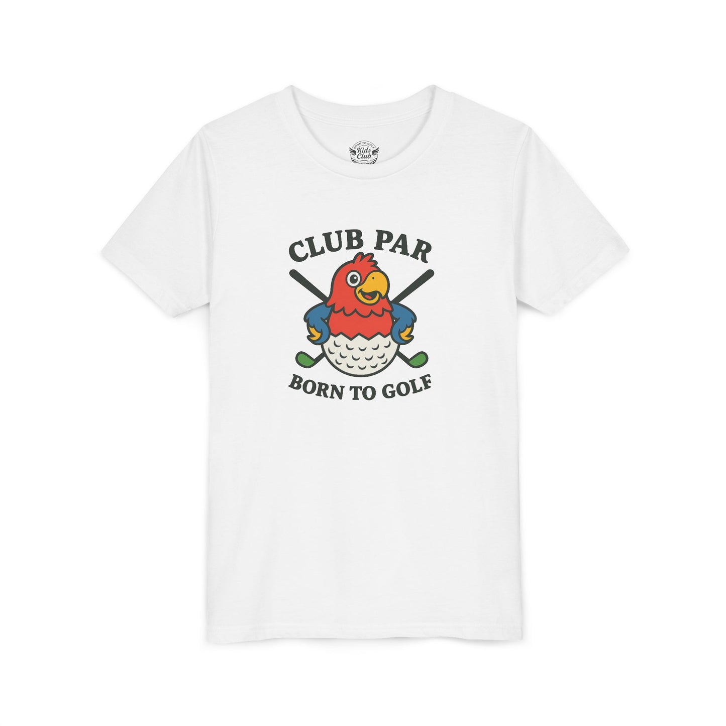 Club Par Golf Ball Born To Golf Youth Tee