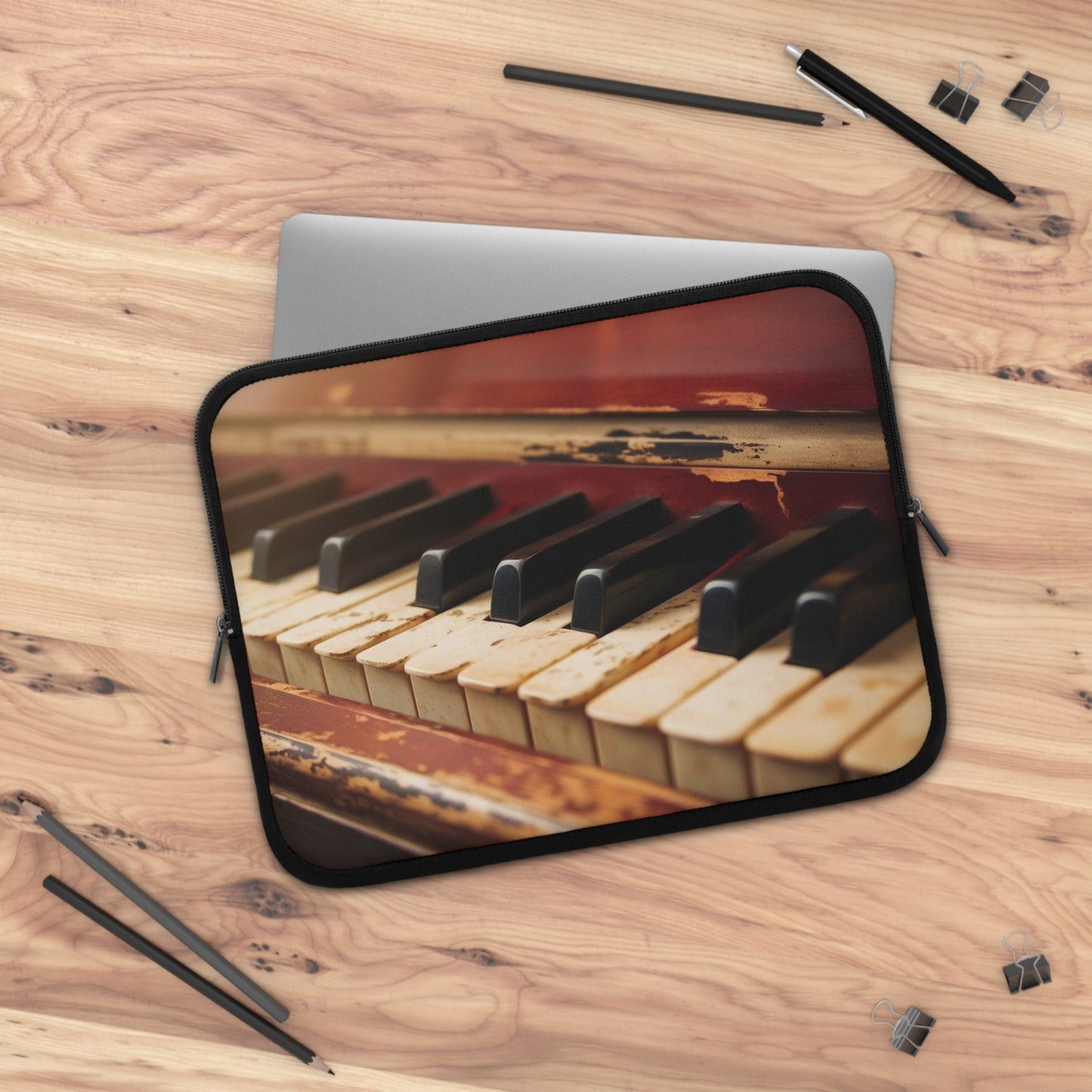 piano keys Laptop Sleeve