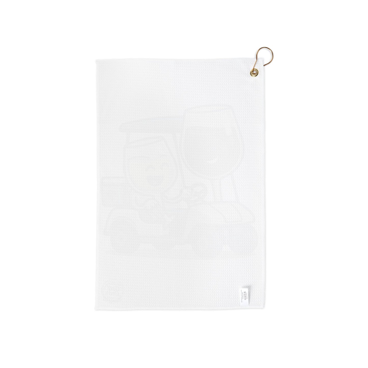 Wine Glasses in Golf Cart Golf Towel