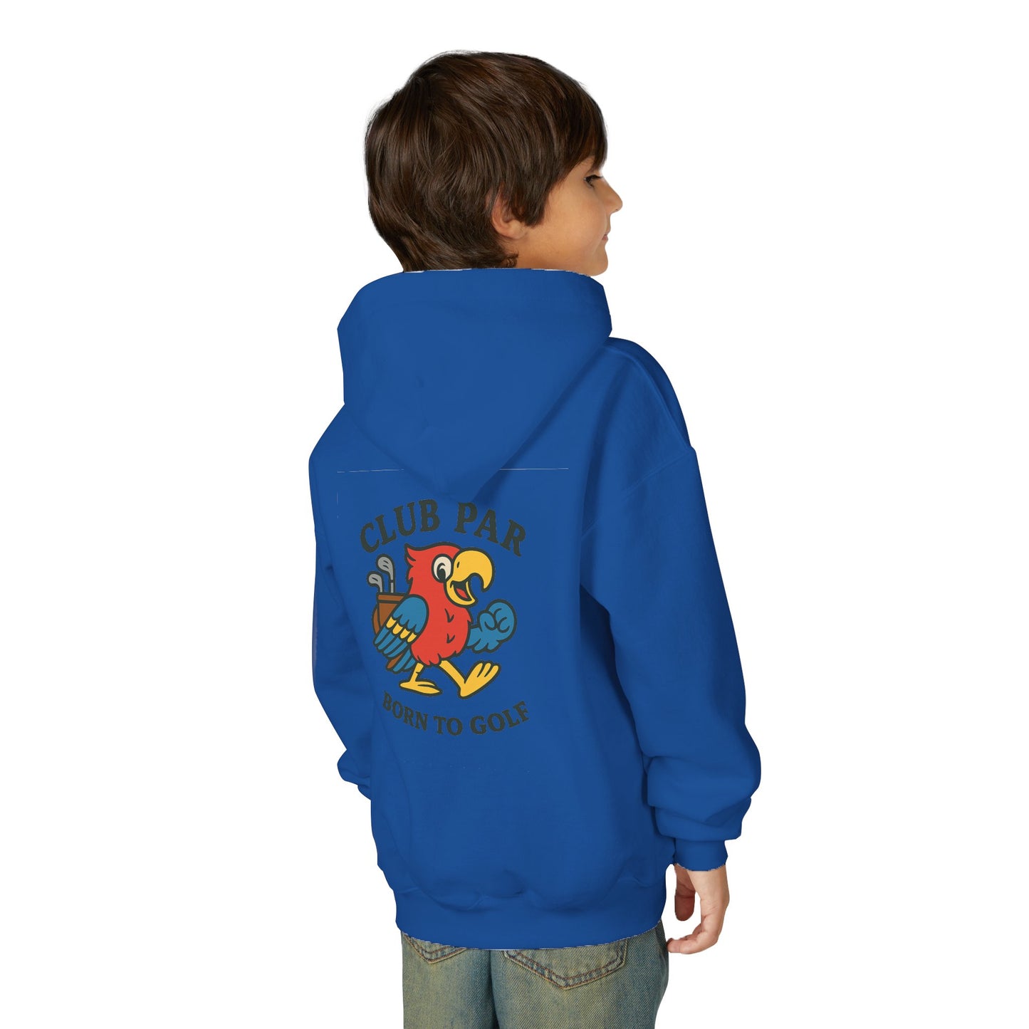 Club Par Born To Golf Youth Hoodie