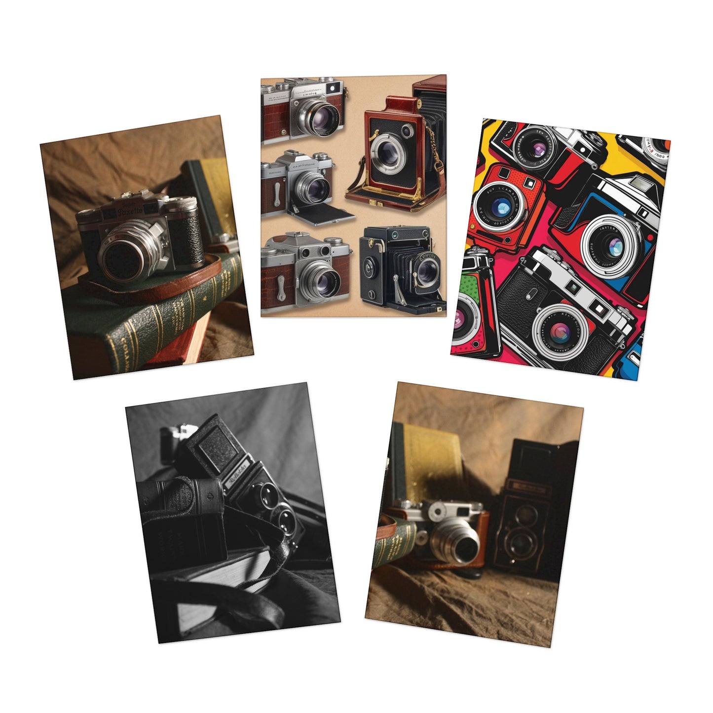 say Cheese  Greeting Cards (5-Pack)