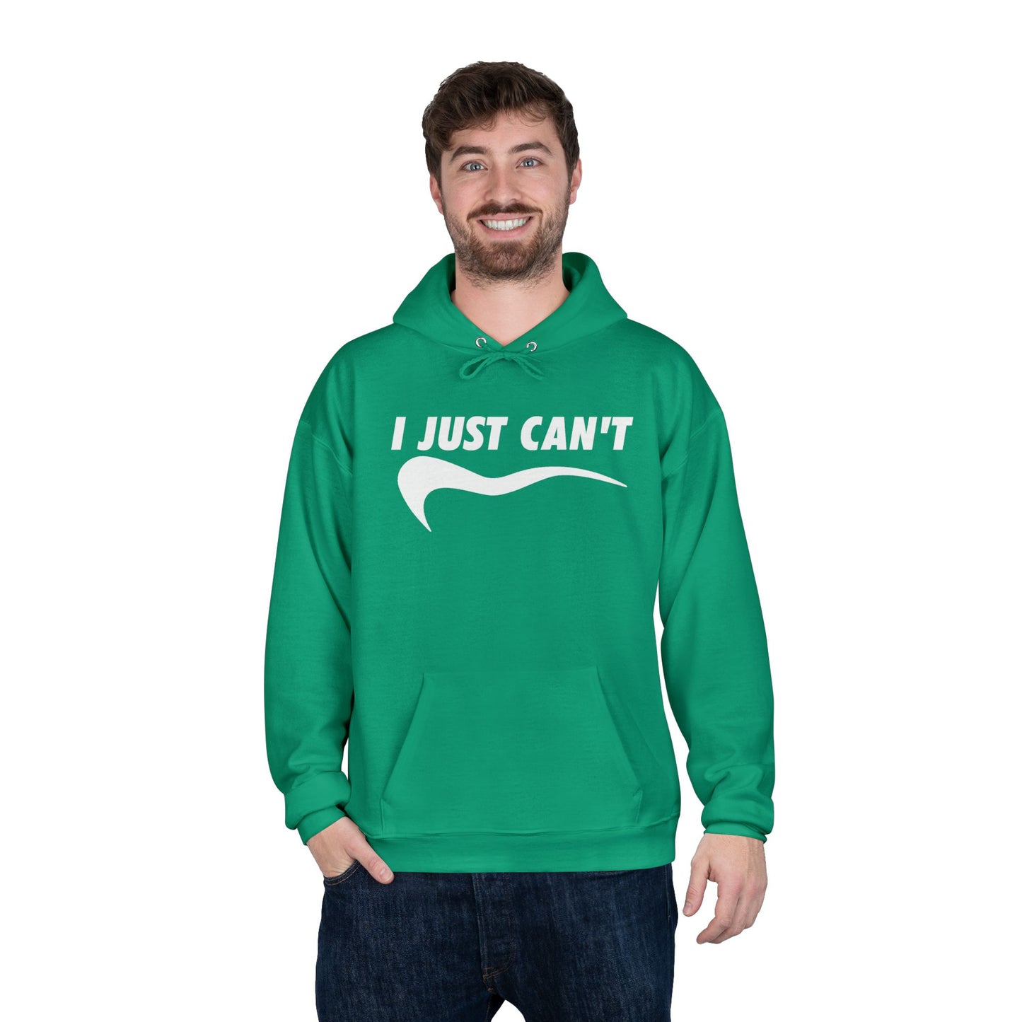 I just Can't Unisex Eco-Friendly Hoodie