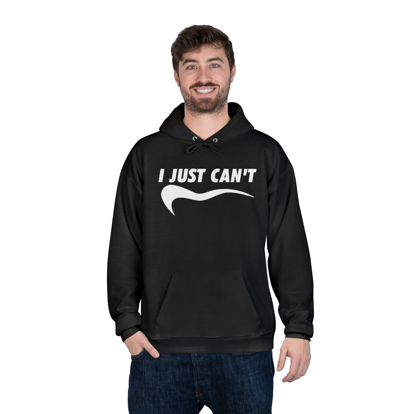I just Can't Unisex Eco-Friendly Hoodie