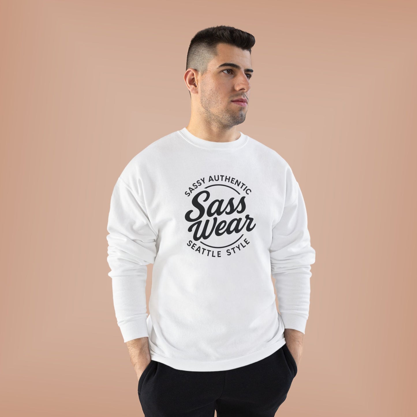 Sass Wear Unisex Eco-Friendly Crewneck Sweatshirt