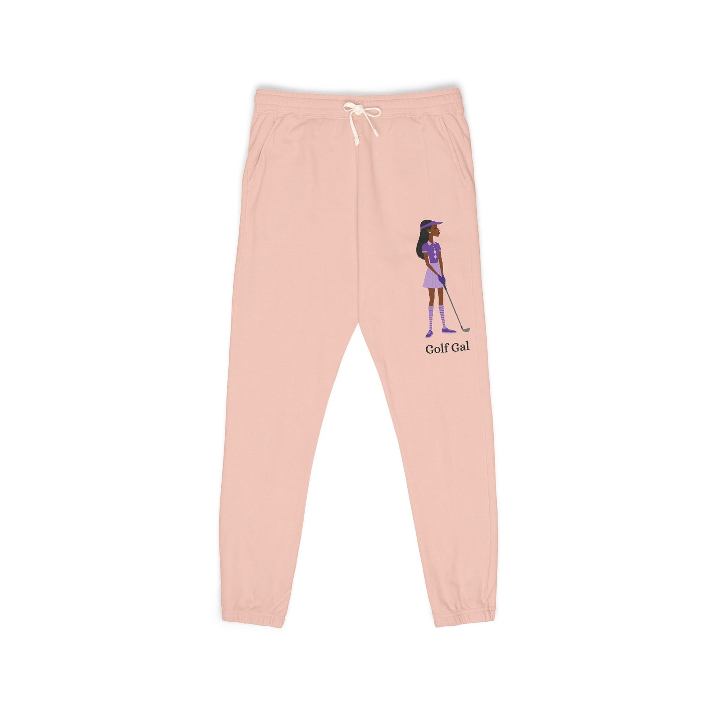 Golf Gal Garment-Dyed Fleece Sweatpants Violet