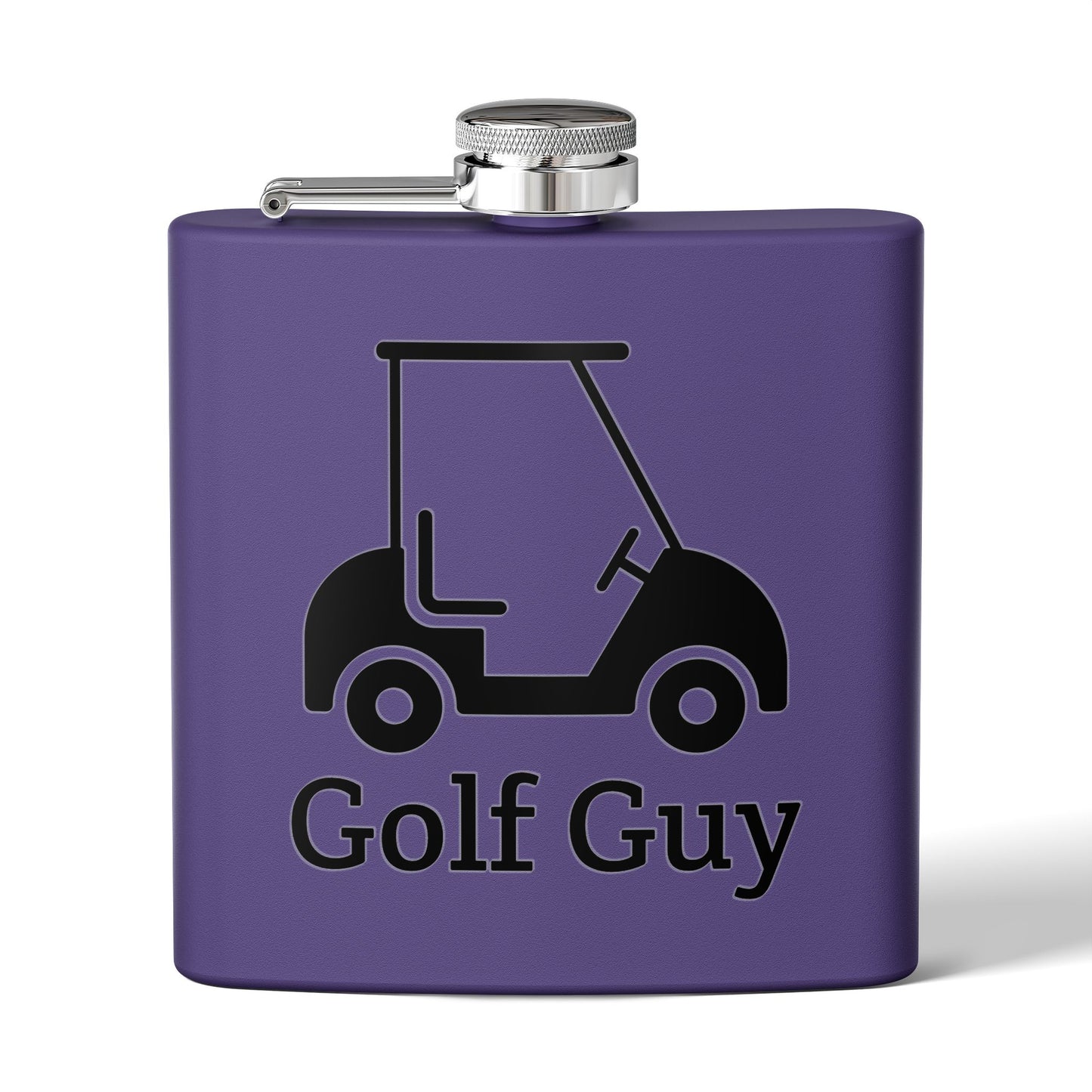 Golf guy cart Sleek Stainless Steel Flask